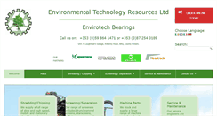 Desktop Screenshot of envirotech.ie