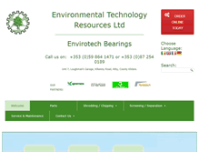 Tablet Screenshot of envirotech.ie